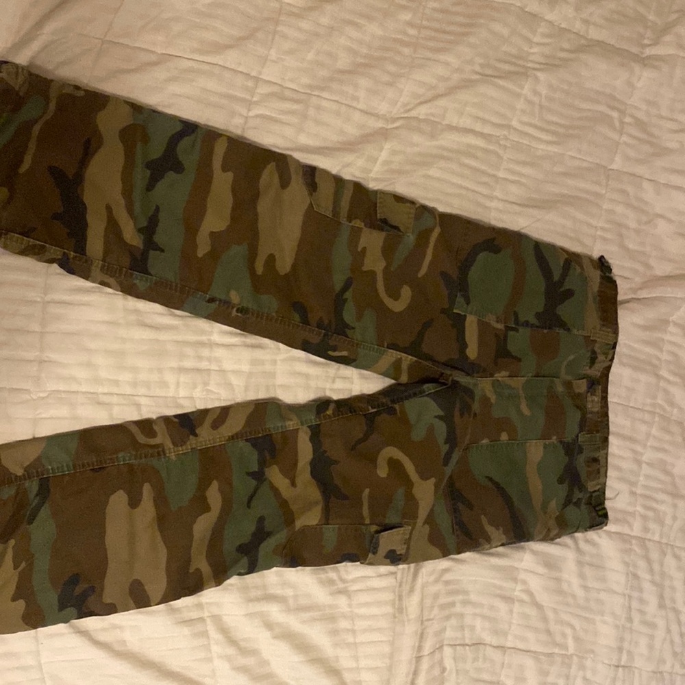 Y2K camo pants